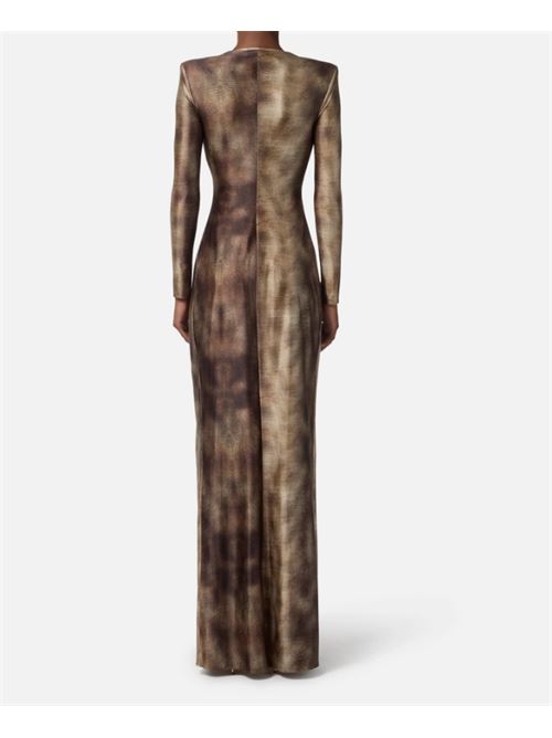RED CARPET DRESS ELISABETTA FRANCHI | ABR3557E2EL1 Lizard